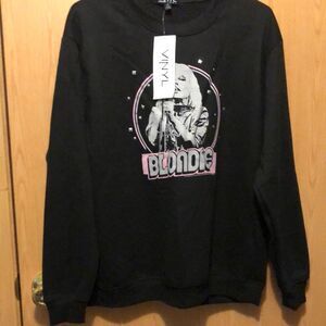 Vinyl icons size medium Blondie sweatshirt NWT